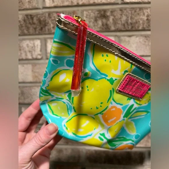 Lily Pulitzer Estée Lauder Cosmetic Makeup Bag - Picture 4 of 15